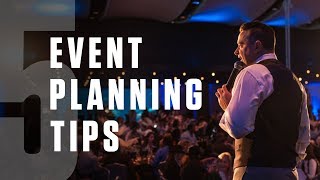 5 Event Management Tips for Beginners [upl. by Tami]