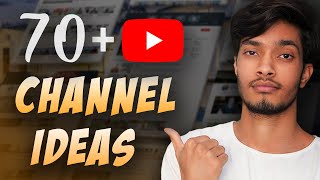 70 Ideas to Start a YouTube Channel and Earn Money Online  Deepak Daiya [upl. by Yacov]