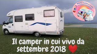 Vivere in camper vi presento la mia casa su ruote ❤️🏡 [upl. by Adigirb]