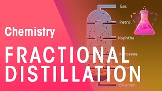 Fractional Distillation  Organic Chemistry  Chemistry  FuseSchool [upl. by Ddarb]