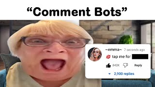 Comment Bots on Youtube [upl. by Rehpotsirhk]