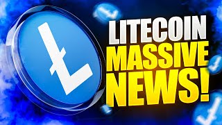 Litecoin MASSIVE NEWS UPDATE  LTC Crypto Price Forecast 2024 [upl. by Divan]