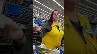 Walmart Ridiculously Long Cashiers Lines  AS USUAL  11719 [upl. by Anaujnas]