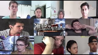 【海外の反応】進撃の巨人 2期 6話 海外の反応Attack on Titan Season2 ep6 Reactions ライナー巨人化 海外の反応 [upl. by Dante]