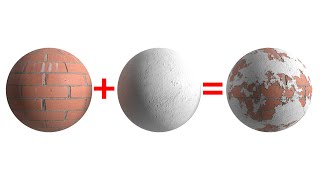How to mix materials Blender tutorial [upl. by Helman]