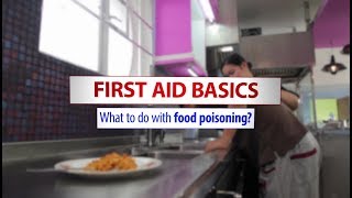 Basic first aid treatment for food poisoning [upl. by Mathia]