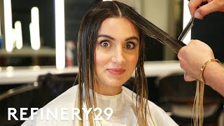 I Tried Getting A Modern Mullet  Hair Me Out  Refinery29 [upl. by Alvarez871]