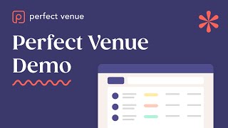 Demo Video of Perfect Venue  The 1 AllinOne Event Management Software [upl. by Aisak]