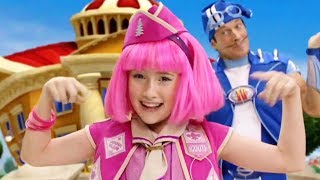 Lazy Town Song  Bing Bang Digga Rigga Dong with Stephanie Sportacus Music Video  Lazy Town Songs [upl. by Rikki]