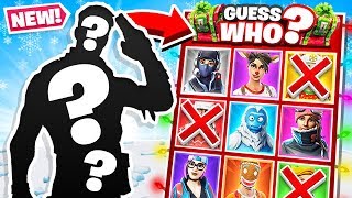 We Picked the SAME SKIN Guess Who Game Mode in Fortnite [upl. by Orsini415]