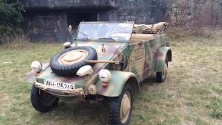 Original Volkswagen Kübelwagen Type 82 1943 WalkAround  Кюбельваген 82  キューベルワーゲンのタイプ82 [upl. by Emelia656]