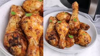 Air Fryer Chicken Drumsticks Recipe  How to Air fry Chicken legs [upl. by Goulder]