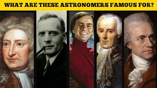 Famous Astronomers And Their Discoveries [upl. by Acinnej906]