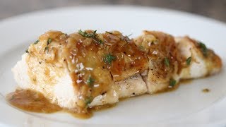 How To Make A Pan Sauce For Chicken Breasts [upl. by Rozele]