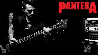 Pantera  “Im Broken” Bass Cover [upl. by Able627]