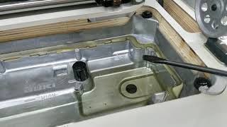 How to change the oil on a Juki self oiling sewing machine and other brands too [upl. by Eirot532]