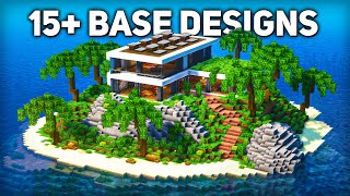 15 Base Designs for Survival Minecraft 119 [upl. by Ssitruc321]