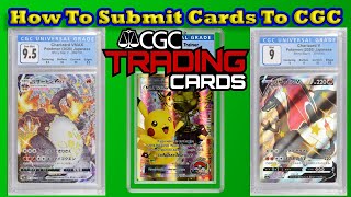 How To Grade Pokemon Cards at CGC [upl. by Clava]