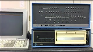 Fully Functional Altair 8800 Built from New Equipment in 2018 [upl. by Htes]