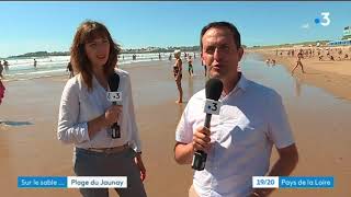 Série dété  la plage de SaintGillesCroixdeVie [upl. by Gney870]