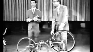 Frank Zappa teaches Steve Allen to play The Bicycle 1963 [upl. by Agosto162]