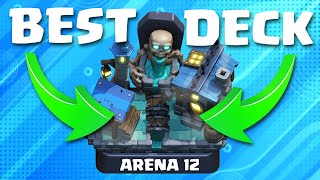 BEST ARENA 12 DECK CLASH ROYALE [upl. by Osana]