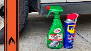 Pro Tip Easily Remove Nasty Tar From Your Car [upl. by Arba]