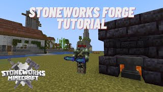 Minecraft Stoneworks Forge System Tutorial [upl. by Guenevere]