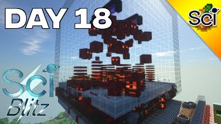 SciCraft Blitz Day 18 Fast Magma Cube Farm  Oreos Kelp Farm [upl. by Somerset]