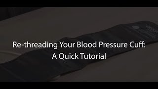 How to Reassemble an OMRON DRing Blood Pressure Cuff [upl. by Burlie]