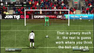 Fifa 13  How To Save Penaltys Tutorial [upl. by Winston]