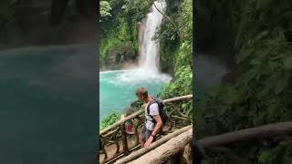 Rio Celeste Waterfall  Costa Rica [upl. by Dalila714]