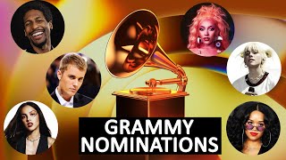 Nominees  Grammy Awards 2022 [upl. by Lihcox314]