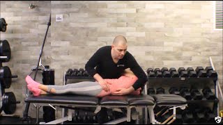 Sacroiliac Joint Chicago Technique Manipulation [upl. by Resarf]