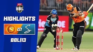 Perth Scorchers v Adelaide Strikers  BBL13 [upl. by Liberati]