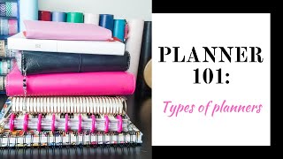 Planner 101 Types of Planners And Planner Layouts [upl. by Luiza]