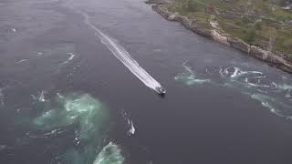 Stärkster Gezeitenstrom der Welt Saltstraumen 4K [upl. by Nylynnej]