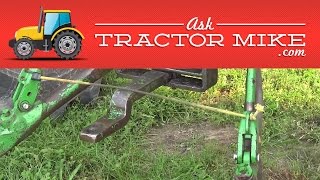 How to Adjust Tractor Three Point Stabilizers [upl. by Levina]