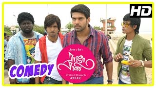 Raja Rani Tamil Movie Comedy Scenes  Part 2  Arya  Santhanam  Nayanthara  Nazriya  Jai  Atlee [upl. by Isoj]