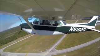 Flying Cessna 172RG [upl. by Wistrup]