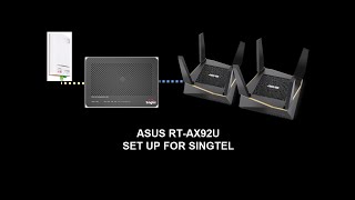 Asus RTAX92U Setup [upl. by Aufa]