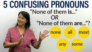 English Grammar How to use 5 confusing indefinite pronouns [upl. by Ahsenrac992]