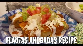 FLAUTAS AHOGADAS RECIPE [upl. by Hadsall518]