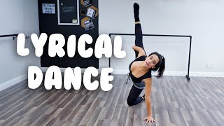 Beginner Lyrical Dance with trainwithkendall [upl. by Pelligrini451]