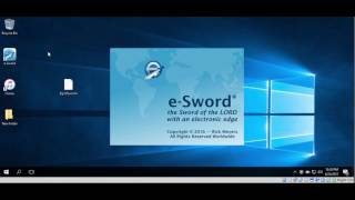 How to Download Bibles in ESword [upl. by Noxid263]