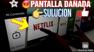 👉REPARACION DE 😡PANTALLA DAÑADA LINIEAS HORIZONTALES REPAIR 👉SOLUCIÓN [upl. by Awuhsoj903]