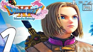 DRAGON QUEST XI  English Walkthrough Part 1  Prologue Full Game PS4 PRO [upl. by Ashlin]