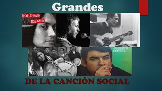 Grandes de la música protesta y canción social latinoamericana [upl. by Lauder]