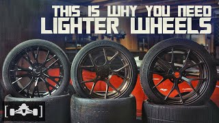 Unsprung Weight and Acceleration  Why You Should Buy Lighter Wheels [upl. by Gundry779]