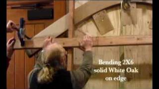 Extreme Wood Bending 6quot thick White Oak [upl. by Carlick982]